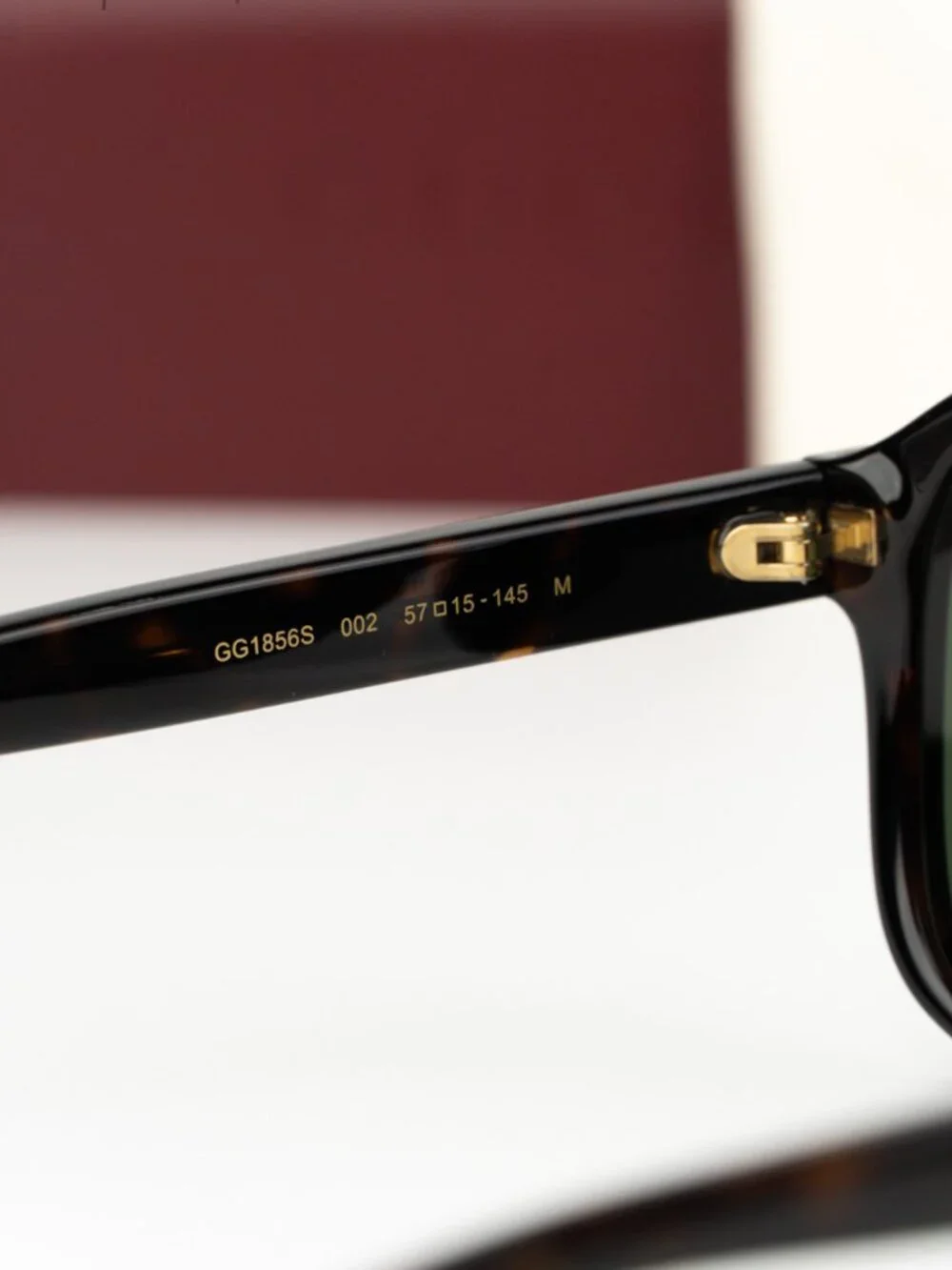 Gucci Men Sunglasses Havana Green Pilot GG1856S 002 NEW AUTHENTIC
